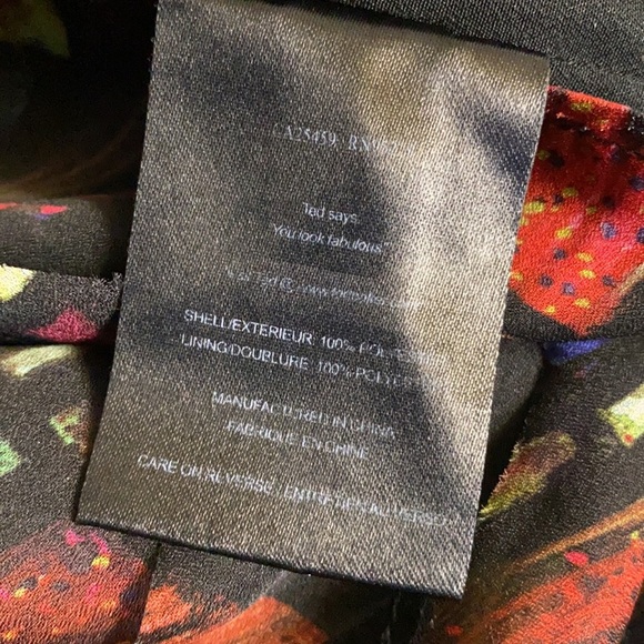 Ted Baker London Sleeveless Multicolor Dress 8 - Picture 13 of 15